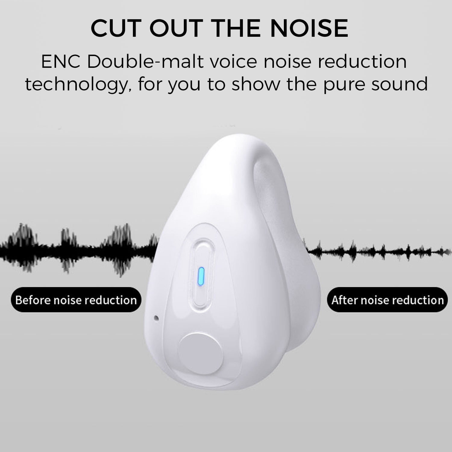 Alpha Digital Wireless Ear Clip Earbuds with Bluetooth 5.3, up to 18 Hours Playtime, 350mAh Battery, Lightweight, Ideal for Excercise, Cycling, Sports, Driving