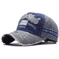 thumbnail image 1 of Casquette de Baseball en Coton Requin Vintage Réglable Sport Camionneur Extérieur Chapeau de Papa, 1 of 7