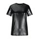 thumbnail image 1 of Tops delgados de tendencia adolescente de manga corta con cuello en V brillante casual para hombres Pompotops oipoqjl34321, 1 of 6