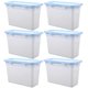 thumbnail image 1 of 6pcs Laundry Powder Container Detergent Storage Box Laundry Beads Canister, 1 of 4