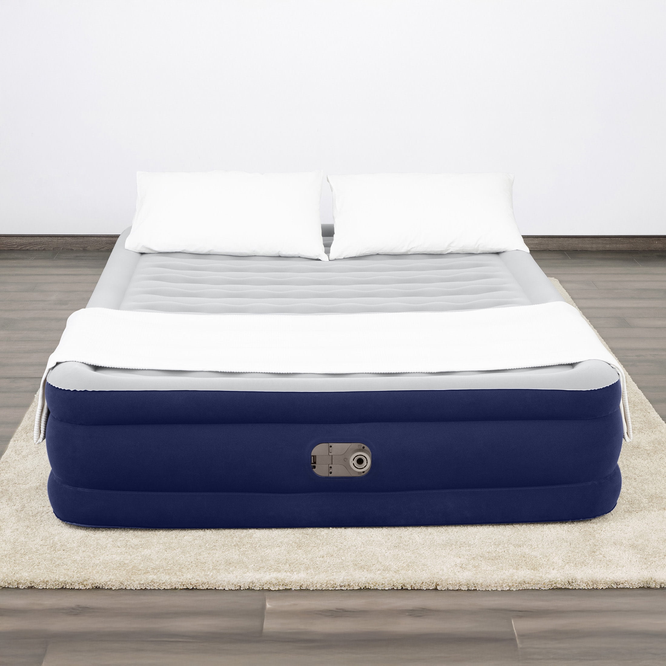 Bestway Tritech Air Mattress Queen 15" with Built-in AC Pump Included