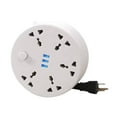 thumbnail image 3 of Power Strip Extension Board Extension Cord with Retractable 2 Meter Cord for Home Office Desk and Bedroom, 3 of 9