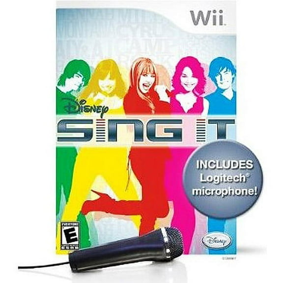 Disney Sing It Bundle with Microphone WII
