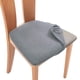 thumbnail image 1 of Silla de comedor Funda de asiento de asiento de silla de cojín para cocina, Oficina, Dormitorio, Sala de Gris claro Macarena Cubierta de asiento, 1 of 8