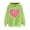 Green, variant on Turilly Women's Print Winter Hoodie Pullovers Long Sleeved Comfortable Sweatshirt