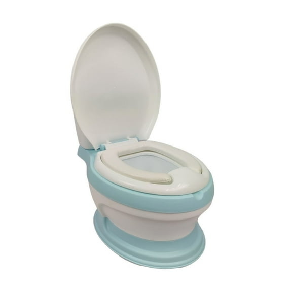 Baño Entrenador Bacinica The Baby Shop  FG342 con tapa y asiento acojinado Rosa