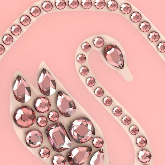 Swarovski Smartphone Case Swan Iphone 13 Pro Pale Pink