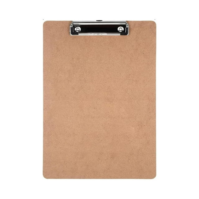 A4 Wooden Clip Folder Set 4-Piece for Office School File Storage and Note Taking