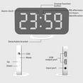 XiLanHUA Clearance Clock LED Digital Alarm Clock With USB Port For