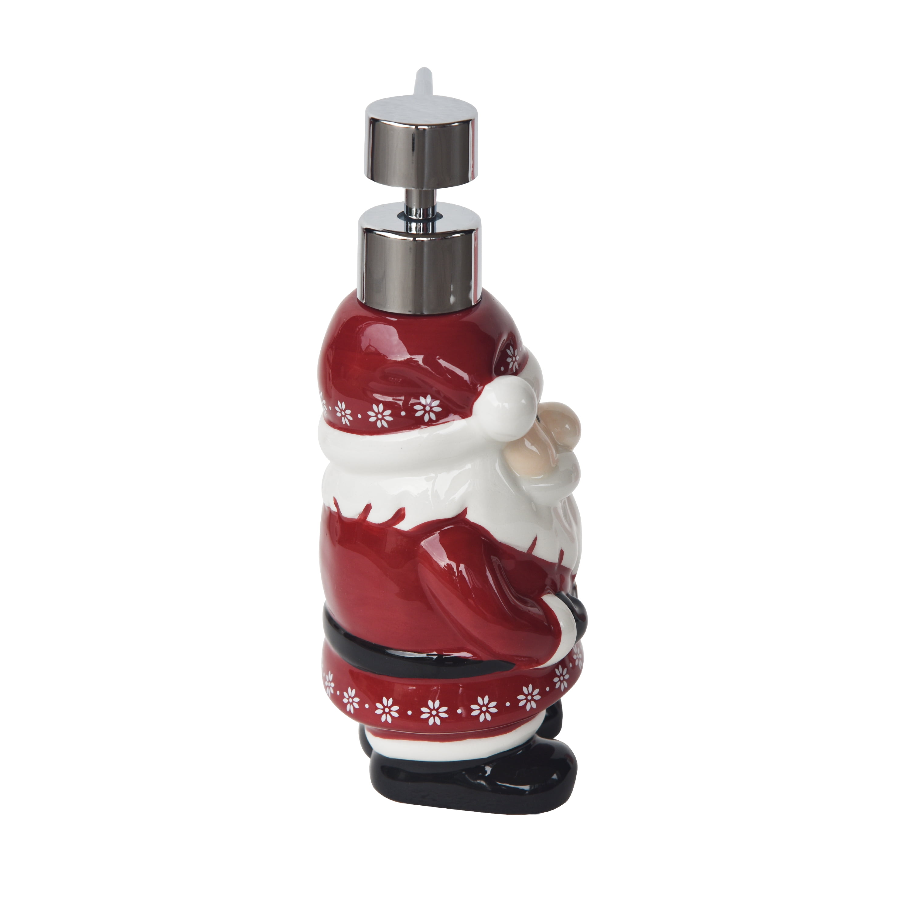 Santa Christmas Ceramic Soap Dispenser