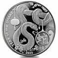 thumbnail image 2 of Lot of 5 - 2025 1 oz Asahi Lunar Snake Silver Round .999 Fine, 2 of 4