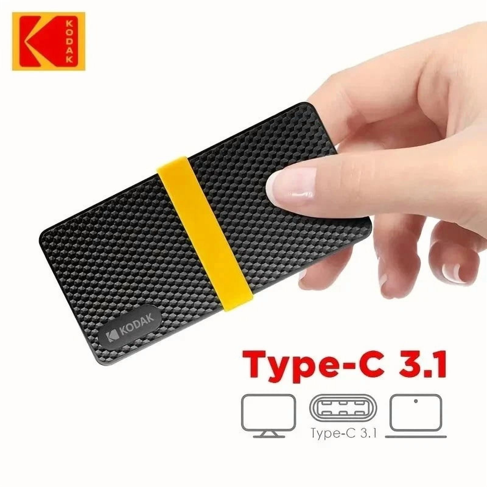 Kodak EKSSD512GX200K SSD X200 Type-C 512GB Solid State Drive