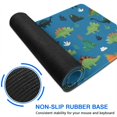 thumbnail image 6 of Long Mouse Pads for Desk,Blue Cartoon Dinosaurs Mountains Pattern Desk Mats on Top Of Desks, Desk Mouse Pad Extra Large with 3mm Non-Slip Base and Stitched Edge for Gaming,Office,Work,Home 31.5"x15.7", 6 of 6