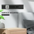 thumbnail image 4 of TFixol KKmoon Removable Electrical Outlet Track System Surface Mounted Power Track System Movable Wall Outlet Extender Wireless Power Strip Sliding Rail Cables Management Compartment for Home Improvem, 4 of 7