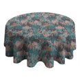 thumbnail image 4 of Camouflage Round Tablecloth 70x70in(178x178cm) – Waterproof Polyester Table Cover with Full Print Design, Wrinkle Resistant & Washable for Kitchen Dining Party Decor, 4 of 6