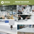 thumbnail image 5 of Ekena Millwork 46 1/4"W x 6"H x 3/8"T Keene Fretwork Moulding, Architectural Grade PVC, 5 of 13