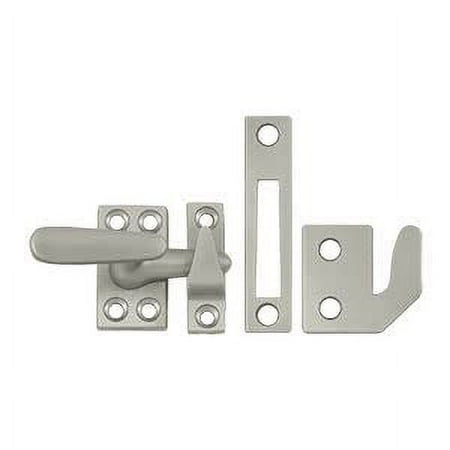 Deltana CF066U15 Window Lock; Casement Fastener; Small; Satin Nickel Finish