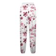 thumbnail image 4 of Birdeem Women Loose Casual Printed Pocket Drawstring Pants, 4 of 5
