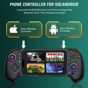 ESYWEN Mobile Gaming Controller for iPhone/Android with Hall Effect Joystick, supports Steam, Xbox, PS Games,