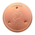 thumbnail image 2 of DYNWAVECA Bird Bath Purification Disk Water Cleaner, Accessory for Outdoor Birdbaths Bowl, Durability Premium Pure Copper Cleaning Disk, 2 of 10