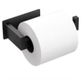 thumbnail image 1 of Porte-papier Toilette Autocollant – Sans Perçage, Robuste, Noir Mat - Bestseller, 1 of 3