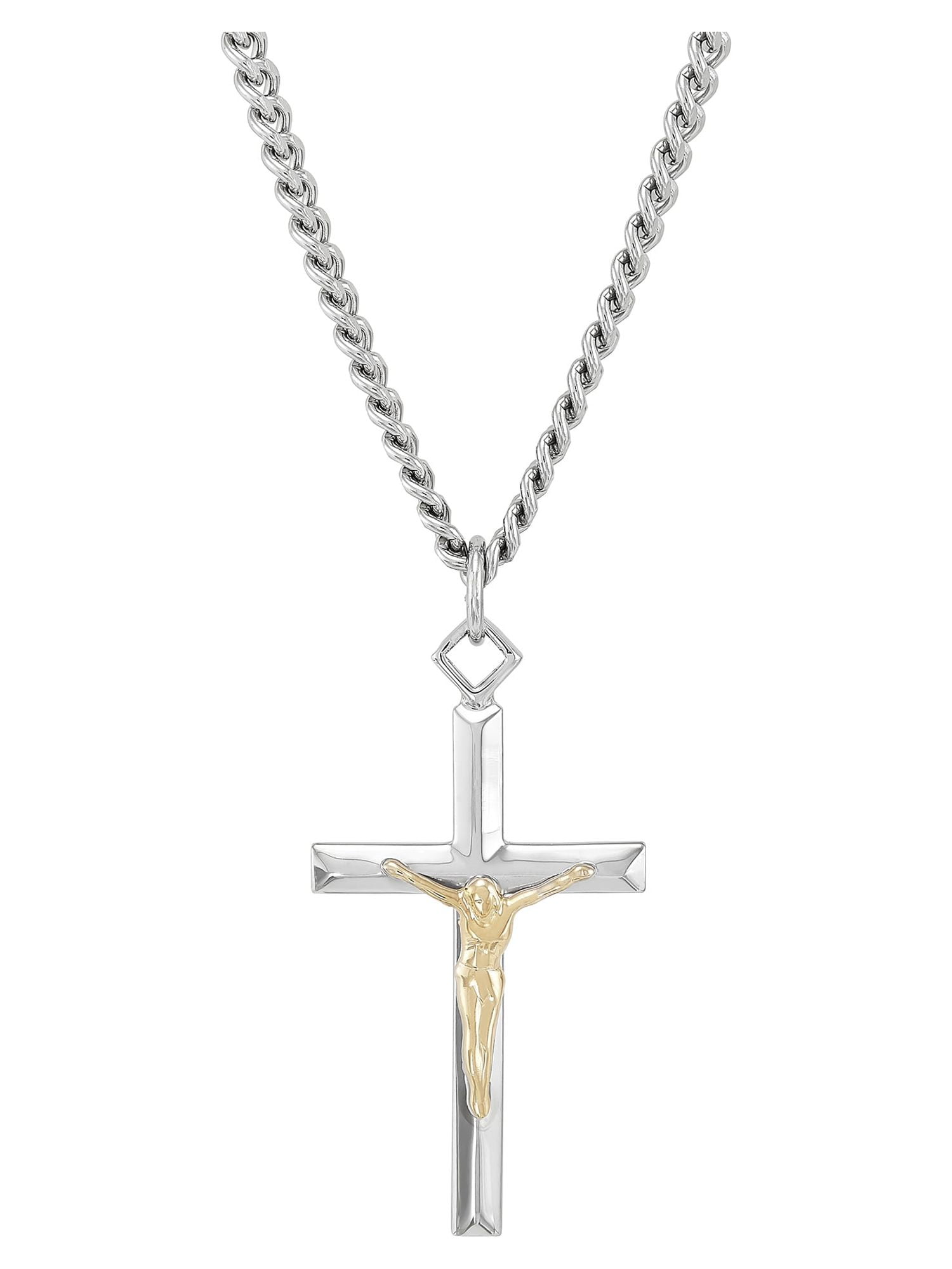 Free Shipping! Brilliance Fine Jewelry Gold Filled Crucifix Cross