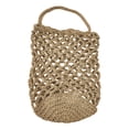 thumbnail image 2 of Hanging Fruit Basket, Wall Basket, Reusable Cotton Mesh Hanging Storage Bag, Handwoven Net Bag for Produce, Plant Hanger, Wall Mounted Kitchen Organizer for Pantry 5.1x10.6 Inch 1Pcs, 2 of 9