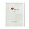 thumbnail image 2 of 8.5x11 White Wood Certificate Picture Frame - Gallery Collection, 2 of 3