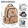 thumbnail image 5 of Pzuqiu Capybara Watermelon Kids Backpack School Backpack for Kids Lightweight Breathable School Bookbags 17 Inch Laptop Daypack for Daily Use Short-Distance Travel Hiking Age 6-18, 5 of 7
