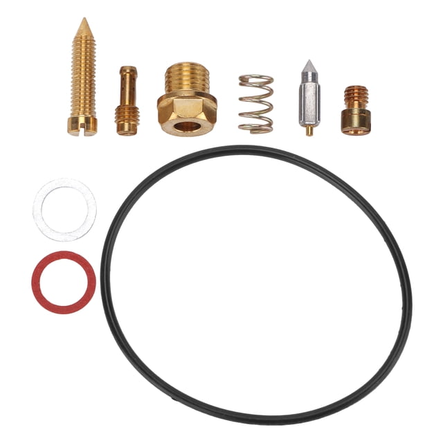 Kit de Reconstrución de la Reparación del Cárburador de Motocicleta, Kits de Resaración auxiliar de carburador de Motocicleta Alta Precisión con 9 piezas para la reparación
