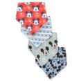 thumbnail image 2 of Mickey Mouse Baby Boys' 4-Pack Bandana Bibs - red/multi, one size, 2 of 2