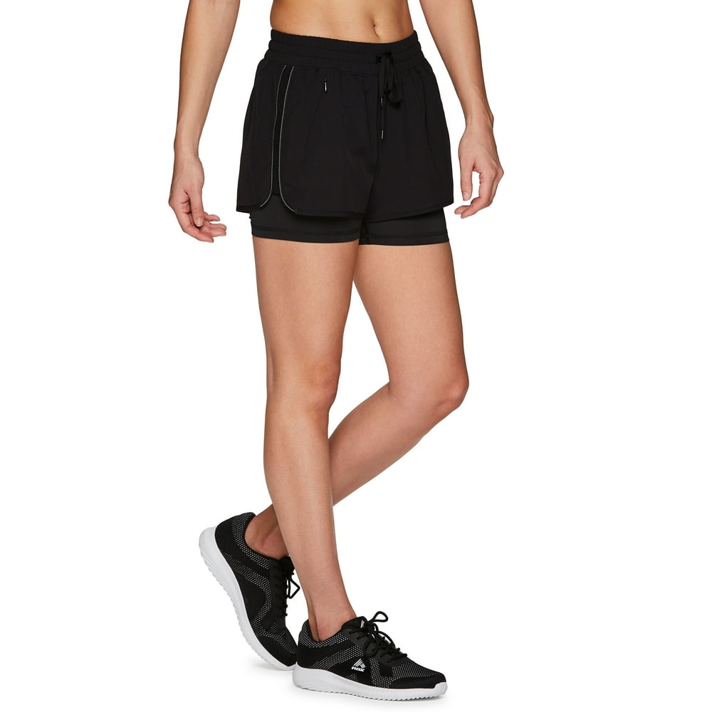 RBX RBX Active Women's Zipper Pocket Running Short With Attached