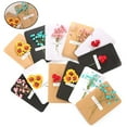thumbnail image 2 of 12pcs Dried Flower Cards for Teachers' Day Valentine's Day Birthday 1pc Each Style, 2 of 10