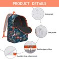Beach Tropical Summer Compass Travel Backpack – Lightweight Student ...