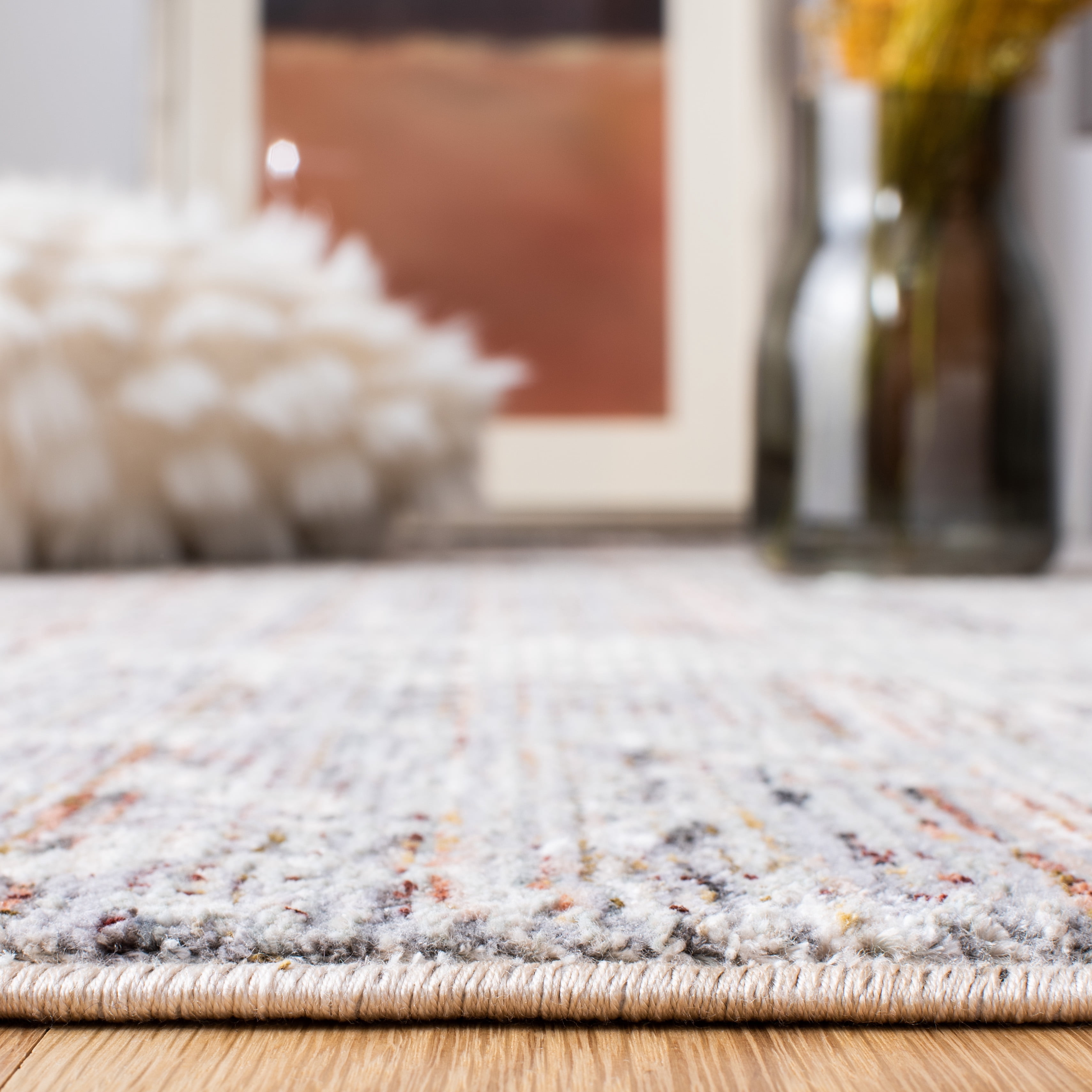 SAFAVIEH Limitee Taryn Oriental Area Rug, Grey/Beige, 9' x 12'