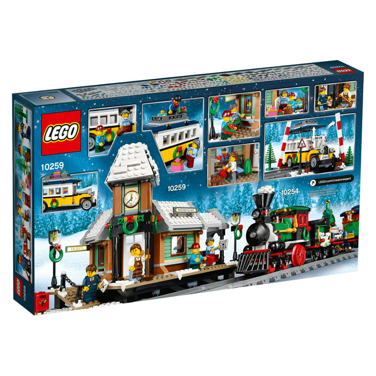 bestikke instans kubiske LEGO Creator Expert Winter Village Station 10259 - Walmart.com