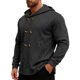 thumbnail image 1 of Ceisia Men's Business Casual Jacket Heated Hooded Long Sleeve Slim Fit with Zipper Gift and Drawstring with Pockets, 1 of 4