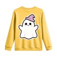 thumbnail image 5 of Leey-World Kids Halloween Sweatshirt Ghost Cute Crewneck Kids Tops Girls Halloween Shirt Long Sleeve Festival Pullover Sweatshirt, 5 of 9