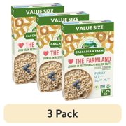 (3 pack) Cascadian Farm Organic Cereal, Purely O's, 11.75 oz.