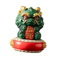 thumbnail image 2 of Estatua china de Kirin, decoración de Feng Shui chino, regalo de cumpleaños, escultura de riqueza para Suerte con la base, 2 of 9