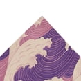 thumbnail image 4 of Yayeee Tapestry Wall Hanging for Bedroom 60" x 40" Living Room Home Wall Art Decor, Purple Wave Pattern, 4 of 7