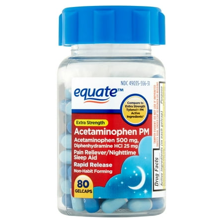 Tylenol pm alcohol