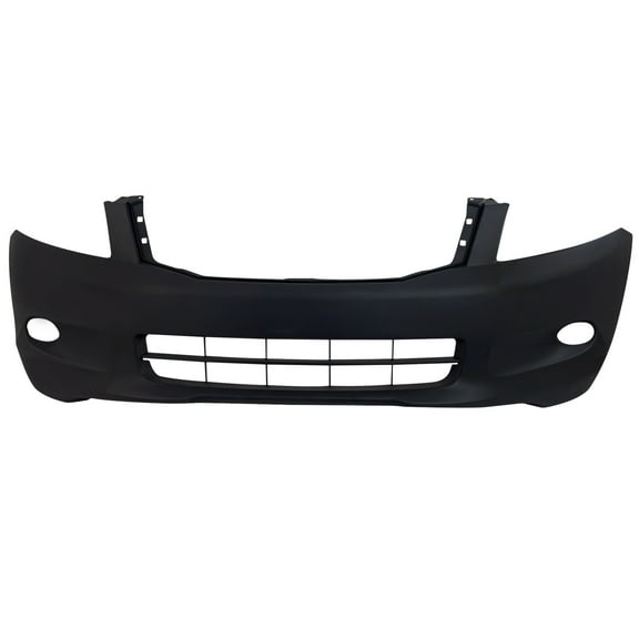 Front BUMPER COVER Compatible For HONDA ACCORD 2008-2010 Primed with Fog Light Holes 6 Cyl Sedan