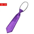 thumbnail image 1 of Corbata pequeña de color liso para niños, cinturón elástico corto de color liso para niños y niñas, para estudiantes de primaria, 1 of 6