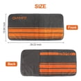 thumbnail image 4 of OHMY FIT Smart Fitness Cotton Towel with Zippered Pocket Cotton - Lightweight and Super Absorbent for Sports, Workout, Fitness, Gym, Yoga, and Running (Orange), 4 of 5