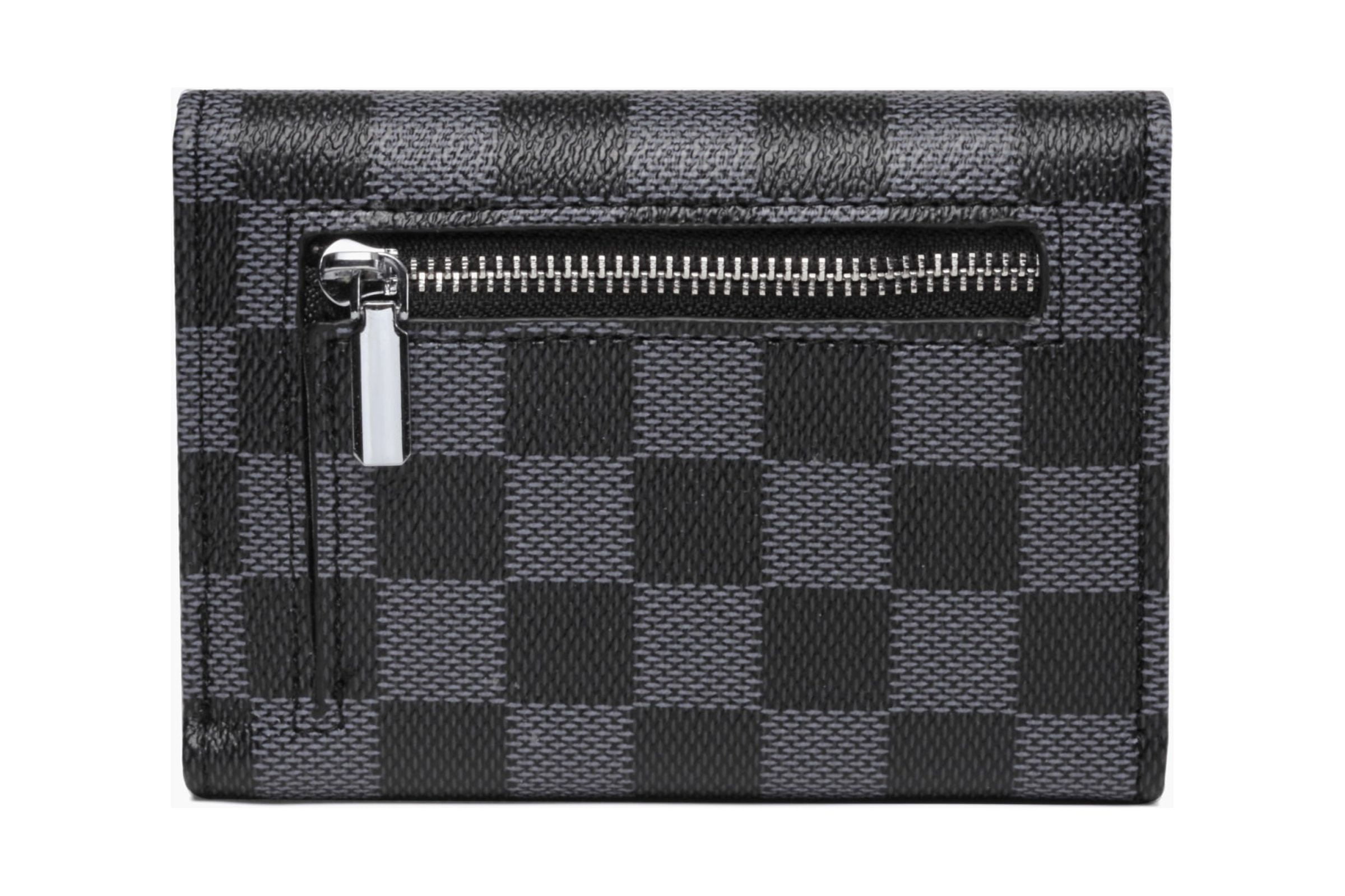 Louis Vuitton Wallet Black Checkered