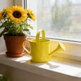 thumbnail image 6 of Yellow Watering Can Metal Pot with Sprinkler Head - Bright Style Waterer, Red White And Blue, Water Pot with Fine Sprayer for Indoor Outdoor Greenery, Gardening Activities and Patio Decor, 6 of 6