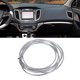 thumbnail image 2 of "U" shaped car styling chrome strip bumper vent grille switch for rim strip, 2 of 5