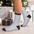 thumbnail image 7 of KLL Cute Rabbit Print Cool Socks Men's Women's Crew Socks Funny Crazy Novelty Stockings, 7 of 7