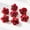 Red, variant on Rose Wrist Corsage, Set of 10, Wedding Bridal Flower Corsage Hand Decor for Prom Party Homecoming, Wristband Flowers Bride, Bridesmaid, Girl